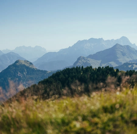 Berglandschaft in Saalbach Hinterglemm